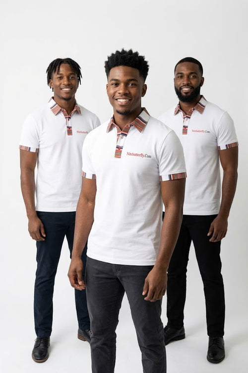 Venda inspired modern Golf shirt